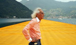 CHRISTO, CONOCIDO POR SUS OBRAS DE ARTE AMBIENTALES MONUMENTALES, MURIÓ A LOS 84 AÑOS CHRISTO, CONOCIDO POR SUS OBRAS DE ARTE AMBIENTALES MONUMENTALES, MURIÓ A LOS 84 AÑOS